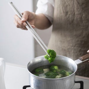 실리콘 젓가락 튀김젓가락 긴 요리 젓가락 MN