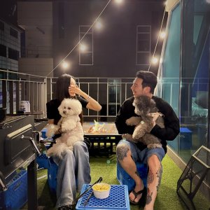 합정 블루점 하루종일 예약 통대관 서울 루프탑 데이트 영화 바베큐 애견동반 모임 홍대 놀이터 파티룸
