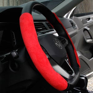 차량용 핸들커버 사이드 커버 카본 스웨이드 타입 용품