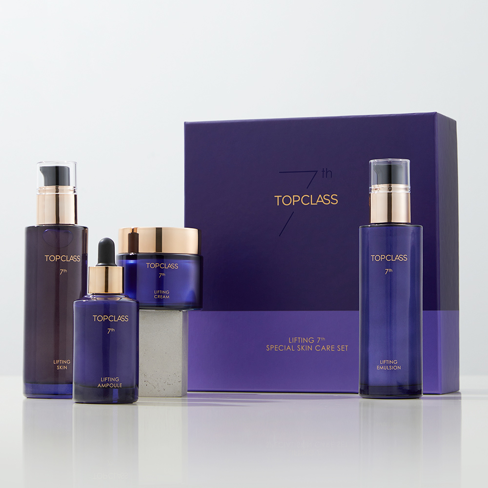 <b>참존</b> 탑클래스 리프팅 7th 스페셜 스킨케어 선물세트 (스킨+로션+크림+앰플)