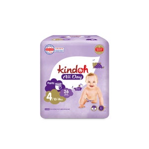 [비밀특가] 킨도 뉴올데이 팬티형 기저귀 4단계 26매 x 4팩