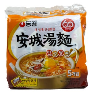 농심 안성탕면 봉지라면 5개입 2팩