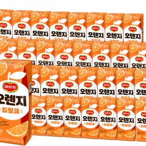 델몬트 드링크 오렌지 190ml x 32팩 팩음료