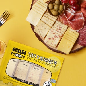 치즈문 크래커 컷 버라이어티팩 136g, 1개