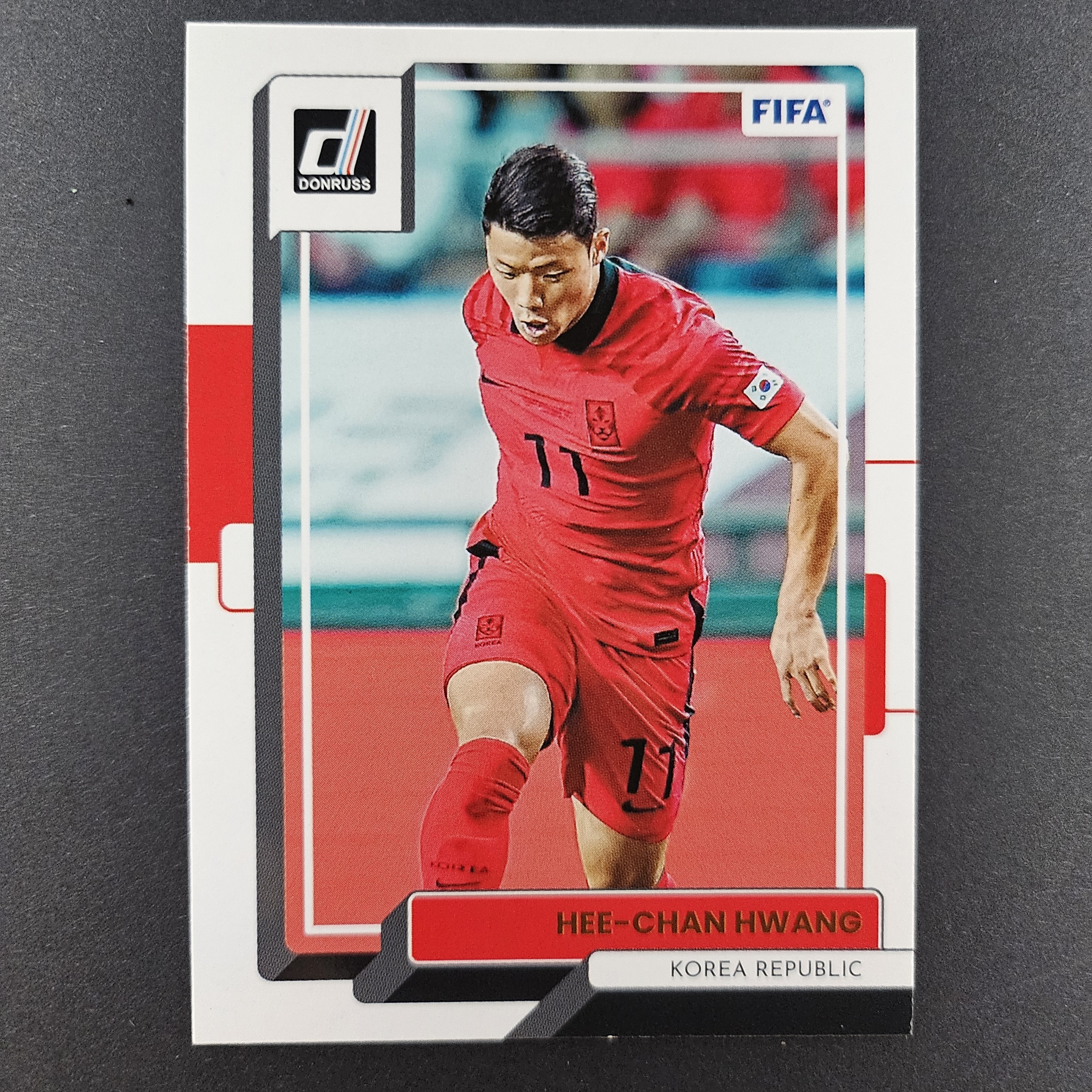 황희찬 돈러스 카드 22-23 파니니 돈러스 축구 카드 베이스 panini donruss hee chan hwang