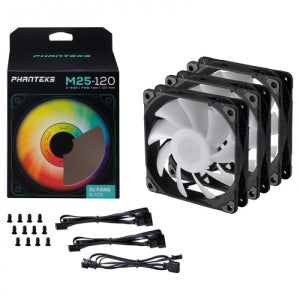 Phanteks PH-F120M25 DRGB BK PWM PACK