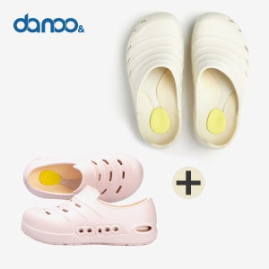 다누앤 힐링맥스 세트 M1+K1 발편한 족저근막 보호 간호화 실내화 학생화 키높이