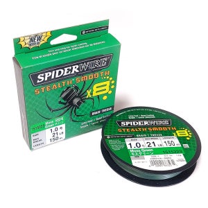 스파이더와이어 스무드8 국방 150m 1.0호 21LB 합사8줄 낚시줄 합사줄