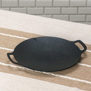 캠핑 조선 그리들 멀티 무쇠 주물 솥뚜껑 팬 25cm
