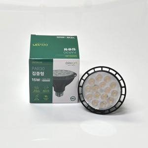 데이온 PAR30 파30 LED 15W LED전구 램프 집중형 주백색 4000K KS인증
