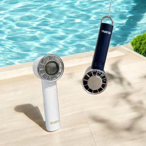 에디토 초경량 미니멀 휴대용 손 선풍기 핸디 넥 급속 냉각 에어컨 144g 손풍기 고리형