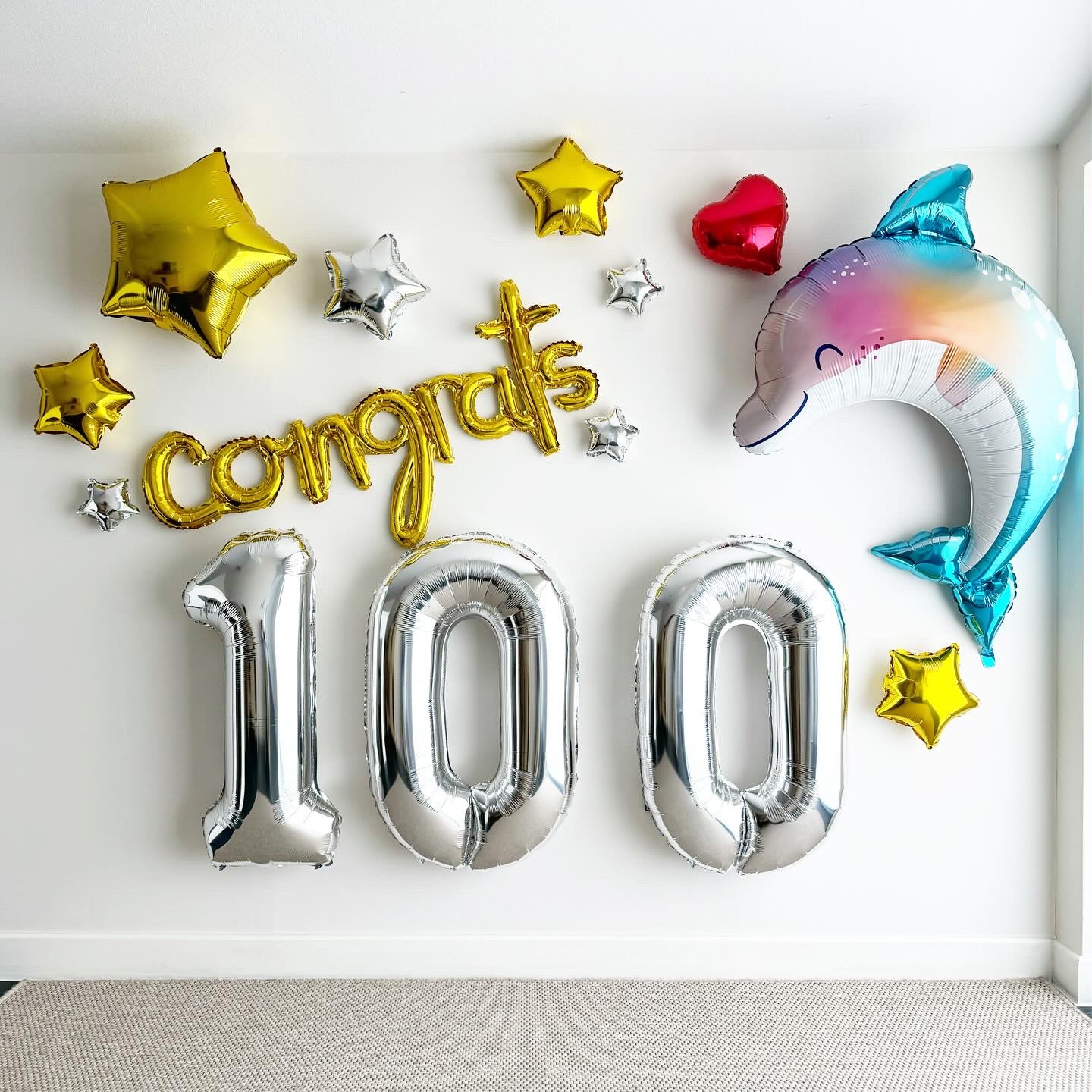 입학 100일 풍선세트 / 어린이집 유치원 초등학교 입학 백일 기념행사 포토존 / happy 100 : 네이버 블로그