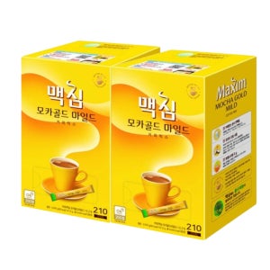 동서식품 맥심 모카골드 커피믹스 420T (210T x 2개)