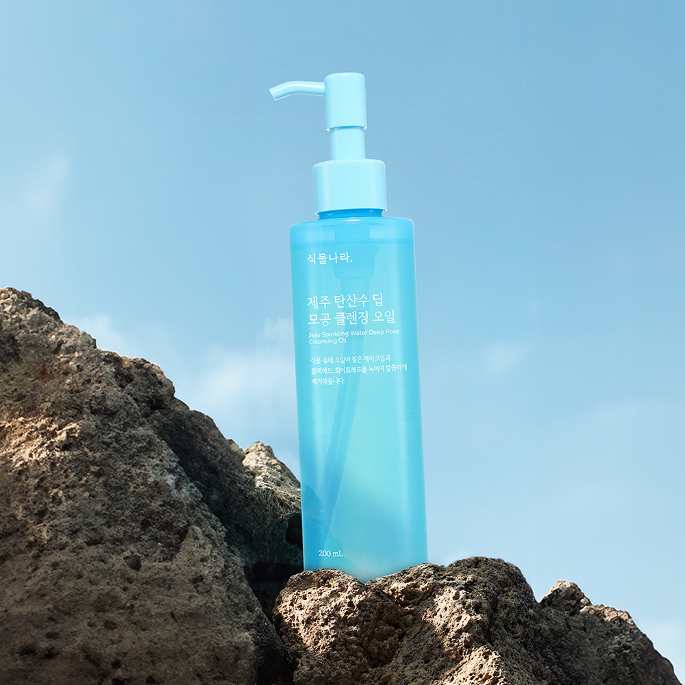 식물나라 제주 탄산수 모공 딥 클렌징 오일 200ml, 1개