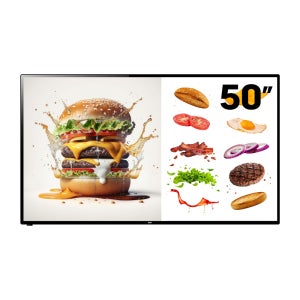 알에프 50인치사이니지 RDS7150U 안드로이드 원격전송 DID모니터
