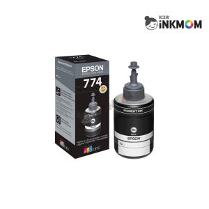 T7741 (엡손 774) 검정 정품잉크 L605 L655 L1455 M100 M105