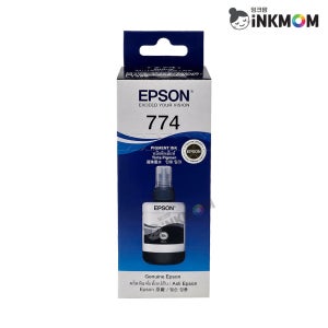 T7741 (엡손 774) 검정 정품잉크 L605 L655 L1455 M100 M105