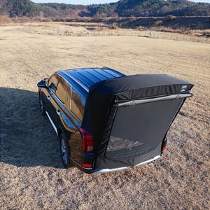 팰리세이드 전용 꼬리텐트 차박 카텐트 우레탄창 모기장 D4카캠핑