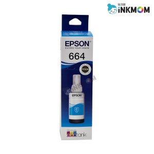 T6642 (엡손 664) 청록 정품잉크 L100 L110 L120 L121 L200