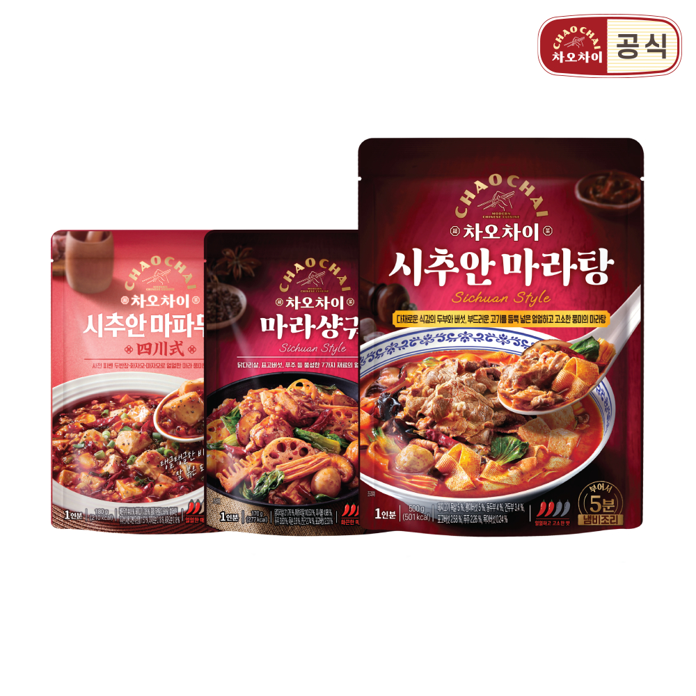 차오차이 시추안마파두부 성분 분석