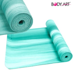 바디아트 요가매트 6.3mm pvc 안밀리는 논슬립 미끄럼방지 운동매트 홈트매트 투톤