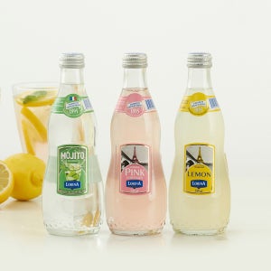 로리나 스파클링 레몬에이드 330ml x 12개 (핑크, 레몬, 모히또)