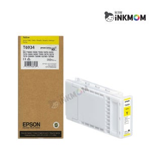 엡손 T6934 노랑 정품잉크 SC-T3000 SC-T5000 SC-T7000