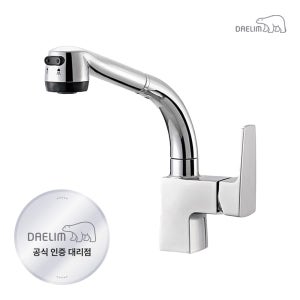 대림바스 DLK5515 싱크수전 원홀주방수도꼭지 크롬