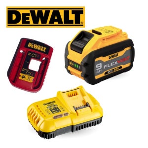 디월트 DCB609 60V 3.0Ah 배터리 + 디월트 고속충전기 DCB118 세트