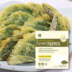 사옹원 고기속 깻잎 튀김 1kg /명절 추석 설날 제사 음식 모듬전 23종