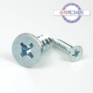 사라(나사못)자석 접시머리 피스 체결용 나사 M3-14