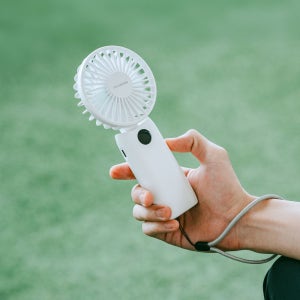 케이엠 휴대용 선풍기 핸드브리즈 접이식 손선풍기 4000mAh