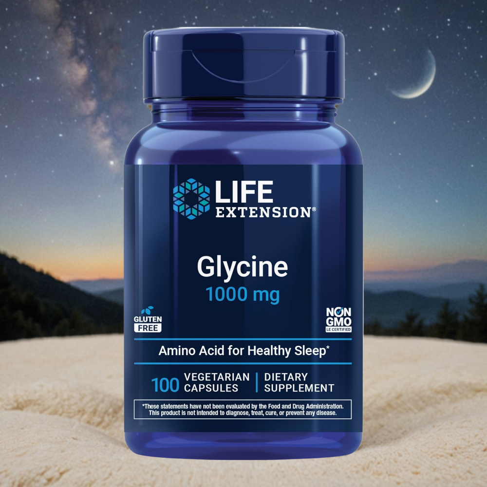 라이프익스텐션 글리신 <b>Glycine 1000mg</b> 100정 글라이신