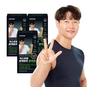 익스트림 김종국 블랙마카 활력환 120g, 3개