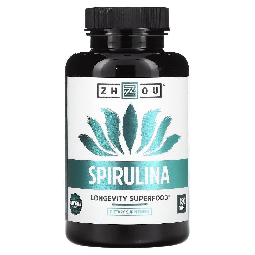 Zhou Nutrition <b>Spirulina</b> 조우 뉴트리션 <b>스피룰리나</b> <b>스피루리나</b> 180정