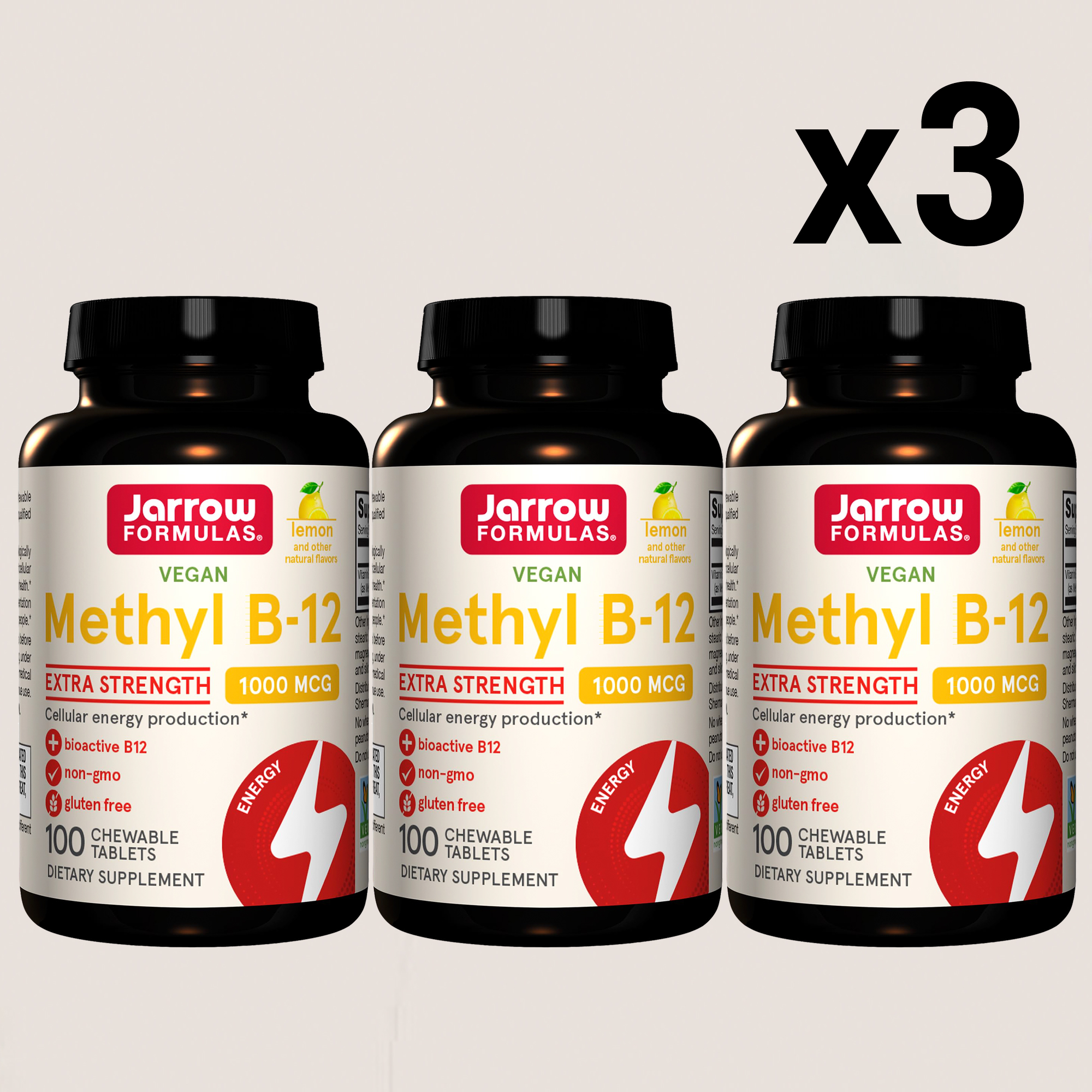 자로우 메틸코발라민 B12 비타민B12 100정 3개