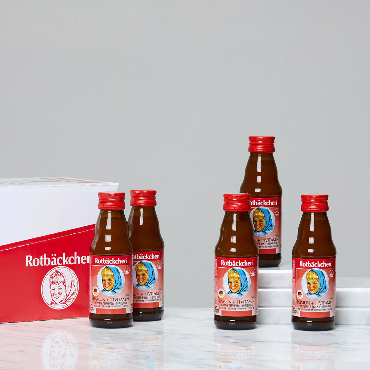 코스트코 독일 로트벡쉔 이뮨 플러스11 멀티 비타민 125ml x 24병 수험생 영양제