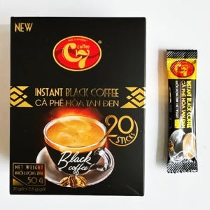 베트남 C7 블랙 인스턴트 커피 무설탕 50g(2.5gX20팩)X 5box 롯데마트 나트랑