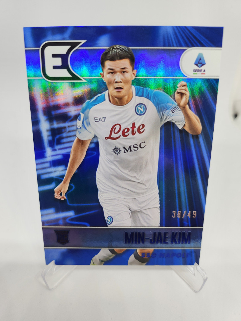 2022 Panini Essentials BLUE 김민재 세리에 루키 카드 한정판 축구 카드