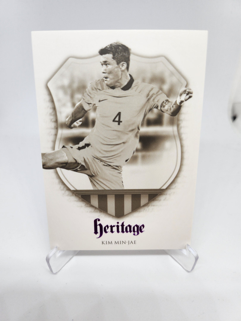 2023 Futera HERITAGE HG023 29장 한정판 김민재 퓨테라 축구 카드