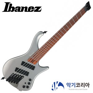 아이바네즈 EHB1005SMS MGM 헤드리스 5현 베이스 기타 Metallic Gray Matte