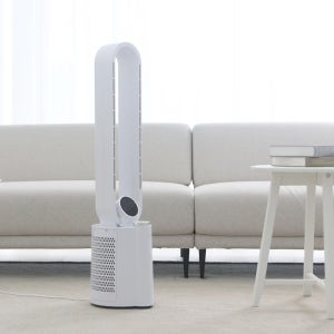 대웅모닝컴 타워형 날개없는 BLDC 무엽선풍기 CZ-N2763B