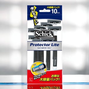 쉬크 프로텍터 라이트 면도기 10팩 2중날 Schick