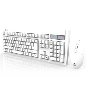 QSENN KM3500 Plus 키보드 마우스 세트 (화이트)