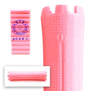 진성 세미롱 파마 롯드 1호 10개입 헤어롤 드라이 펌 미용 재료 용품 잡화