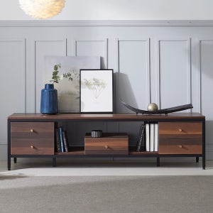 아벨1800-2단 티비 심플 TV대 와이드 낮은장 이케아 베스트리뷰 선물