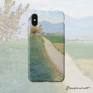 명화 케이스 1704 Laurits Andersen Ring- A landscape with a path. Pompei 라우리츠 로리츠 안데르센 링 아이폰XS하드