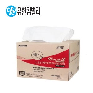 유한킴벌리 41702 L25 에어포켓 와이퍼올 산업용