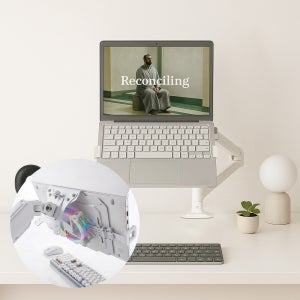 마운트뷰 게이밍 노트북 쿨러 거치대 암 거치 쿨링 책상 노트북 받침대 패드 맥북거치대