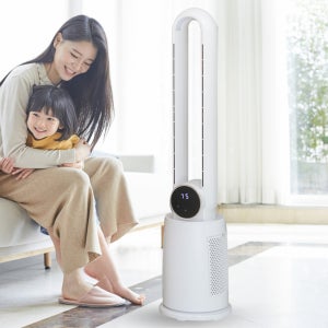 무풍선풍기 날개없는 저소음 아기 무엽선풍기